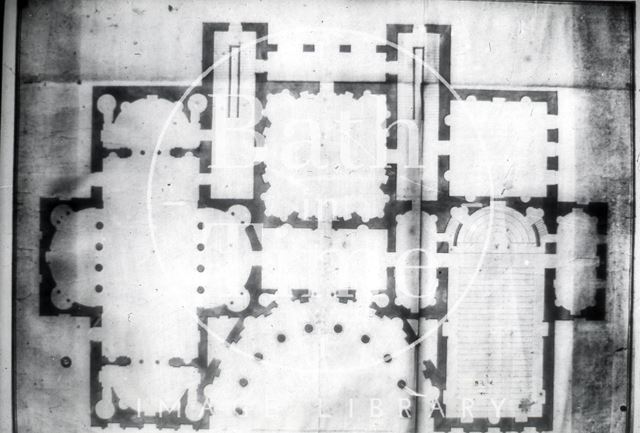 Assembly Rooms designs by Robert Adam, Bath 1950s-1980s