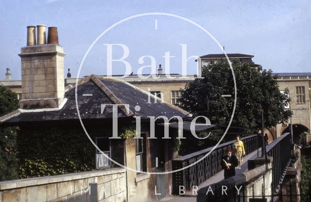 The Halfpenny Bridge, Widcombe, Bath 1965