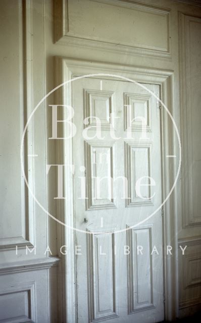 Door panelling, Batheaston House, Batheaston 1965