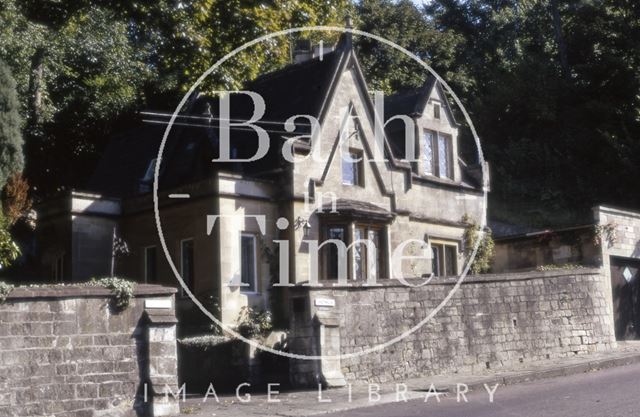 Priory Lodge, Bathwick Hill, Bath 1972