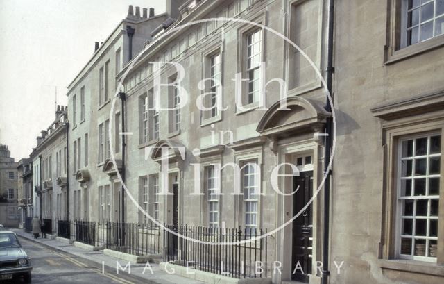 North side, Beauford Square, Bath 1982