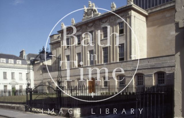 Theatre Royal from Beauford Square, Bath 1984