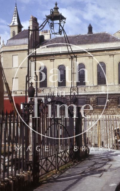 Theatre Royal from Beauford Square, Bath 1965