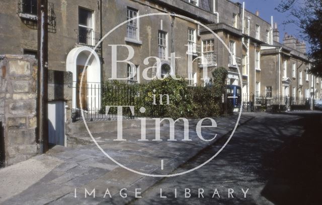 Cambridge Terrace, Widcombe, Bath 1973