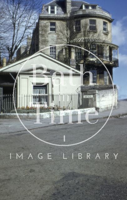 Camden Lodge and 1, Camden Crescent, Bath 1952