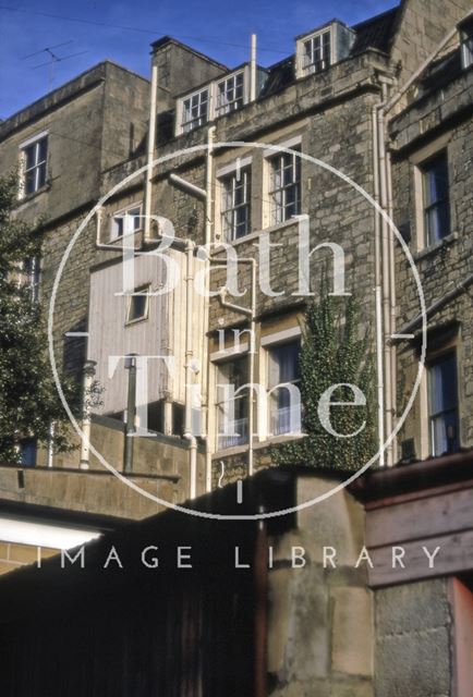 Additions to rear of Camden Crescent, Bath 1970