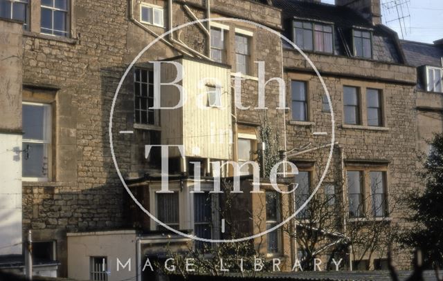 Additions to rear of Camden Crescent, Bath 1970