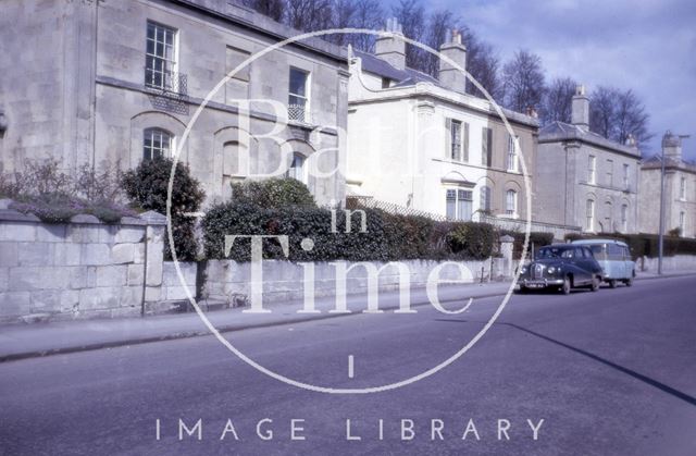 Claremont Place, Camden Road, Bath 1964