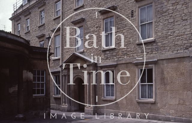 Cross Bath entrance, Chapel Court, Bath 1983