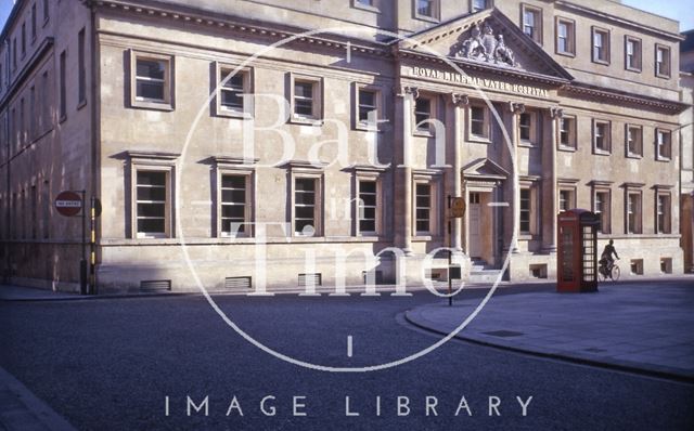 Mineral Water Hospital, Upper Borough Walls, Bath 1965