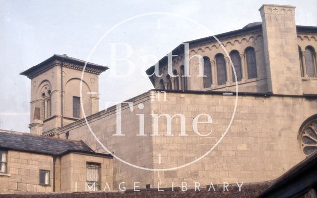 Elim Pentecostal Church (Percy Chapel) from the rear, Charlotte Street, Bath 1966