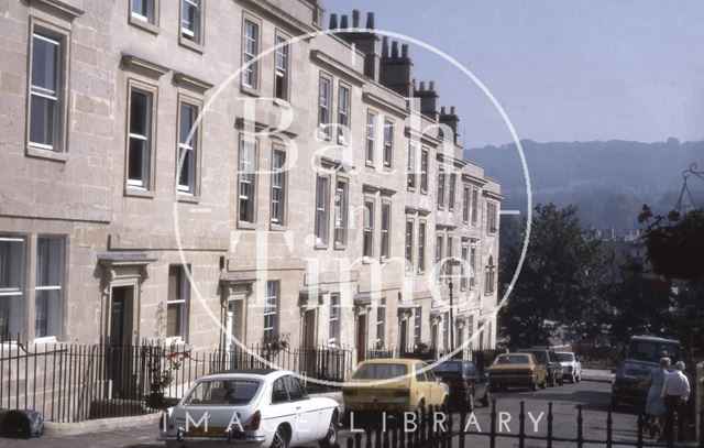 Chatham Row, Bath 1985