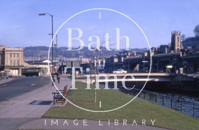 Churchill Bridge, Bath 1969