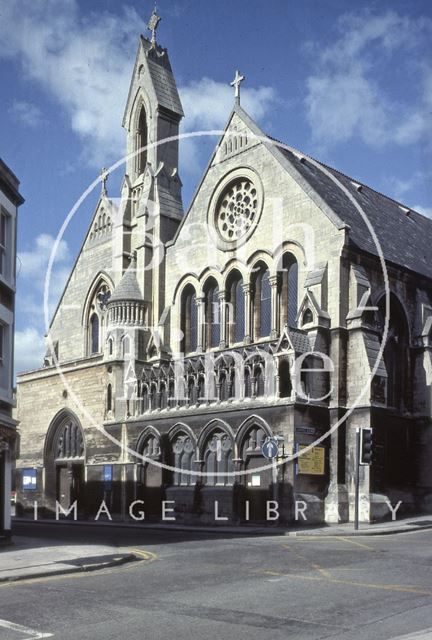 Holy Trinity (previously St. Paul's) Church, Monmouth Place, Bath 1981