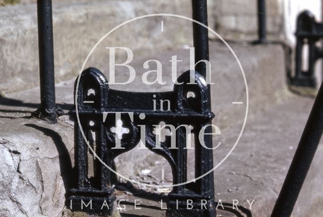 Gothic foot scraper, St. Michael's Church, Bath c.1950-1980