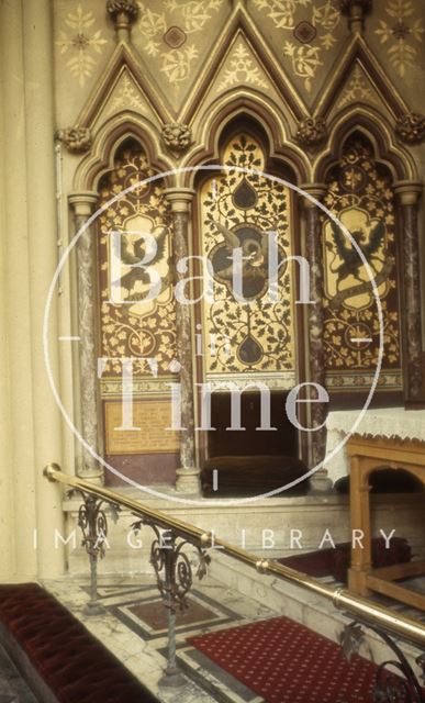 Interior, St. Michael's Church, Bath 1965