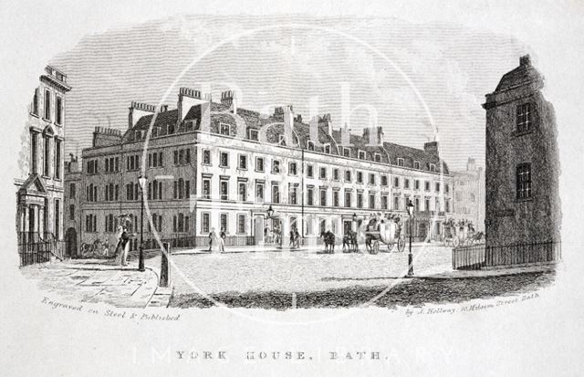 York House, Bath c.1845