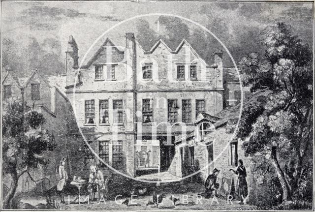 The Pelican Inn, later the Three Cups, 40, Walcot Street, Bath 1700s