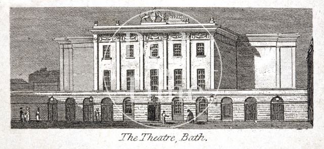 The Theatre Royal, Bath 1824