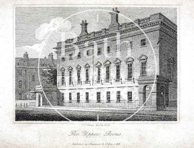 The Upper Rooms, Bath 1818