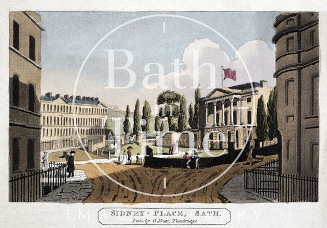 Sydney Place, Bath c.1805