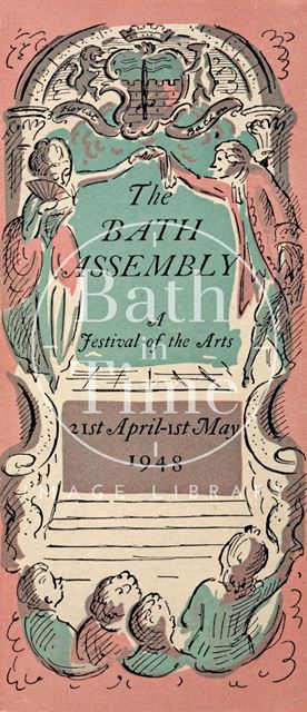 The Bath Assembly cover to leaflet with programme 1948