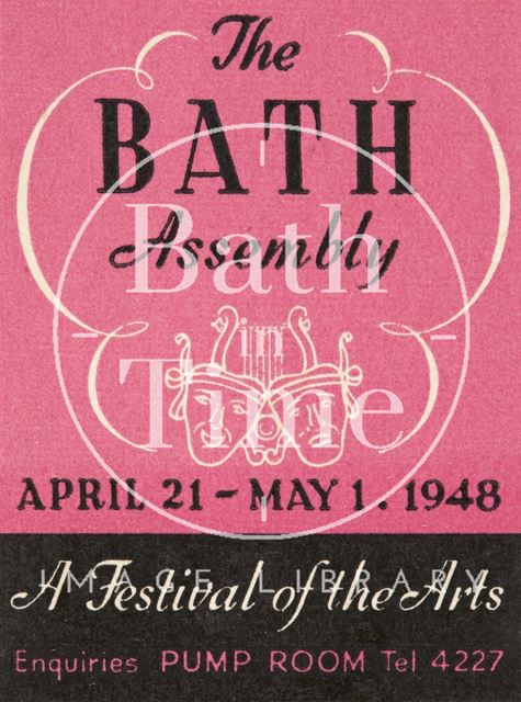 The Bath Assembly sticker 1948