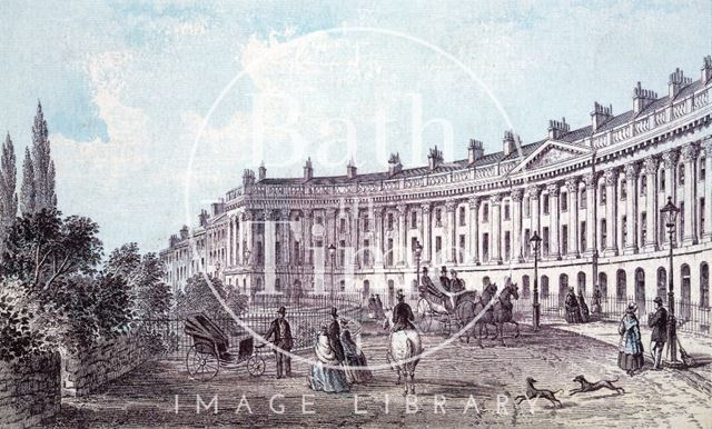 Camden Crescent, Bath 1861