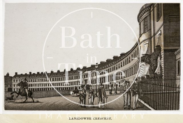 Lansdown Crescent, Bath 1861