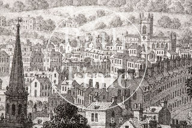 Bath from Camden Place (now Camden Crescent) 1819 - detail