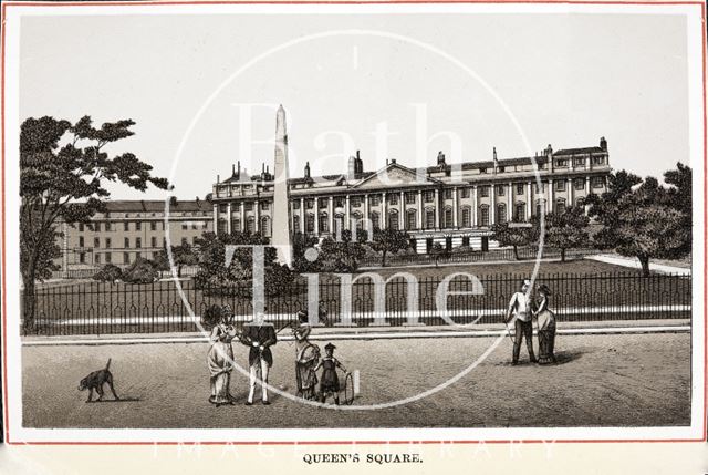 Queen Square, Bath 1861