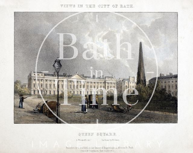 Queen Square, Bath 1828