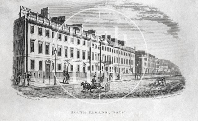 South Parade, Bath c.1845