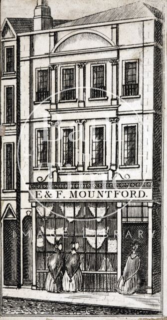 E. & F. Mountford, Bath Drapery Establishment, 24, High Street, Bath 1841