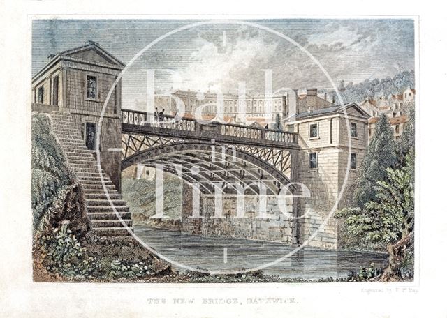 The New Bridge (Cleveland Bridge), Bathwick, Bath 1829