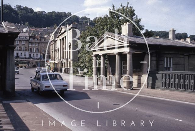 Cleveland Bridge toll houses, Bath 1971