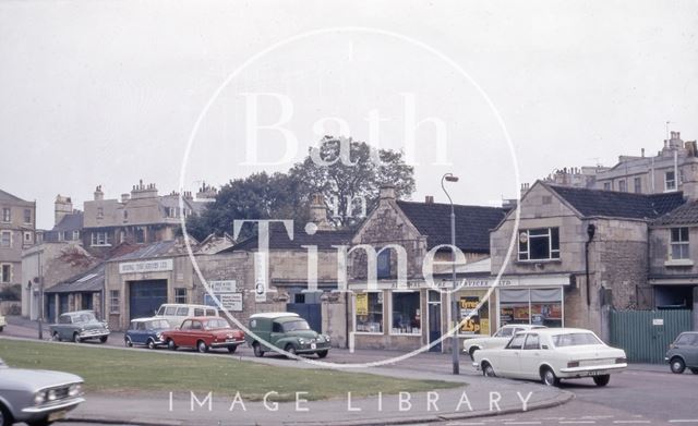 Crescent Lane, Bath 1972