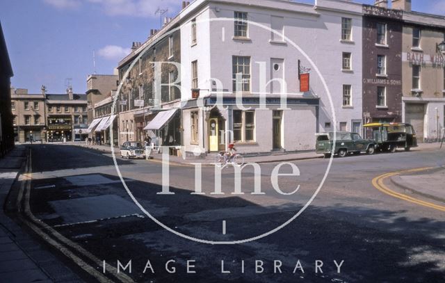 Dorchester Street and Newark Street, Bath 1967