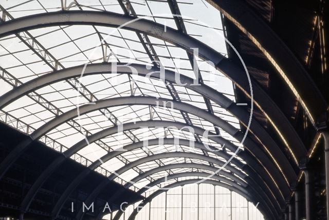 Main roof span, Green Park Station, Bath 1964