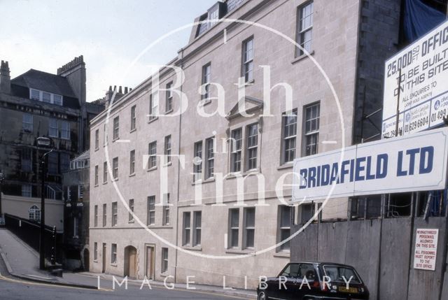 New buildings, 24 to 27, Grove Street, Bath 1982