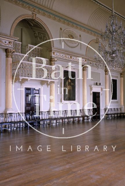 Minstrel gallery, Guildhall, High Street, Bath 1963