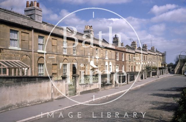 Hampton Row, Bathwick, Bath 1967