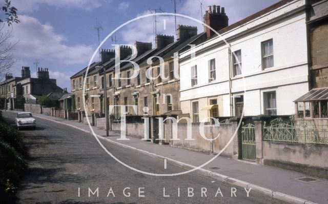 Cleveland Row and Hampton Row, Bathwick, Bath 1967