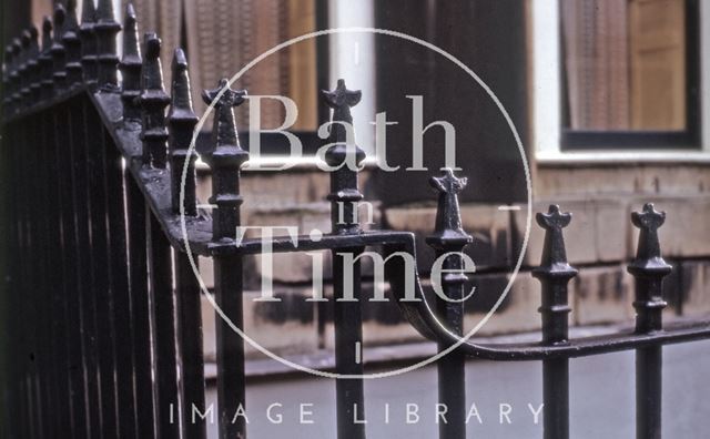 Railings, 30, Henrietta Street, Bath 1965