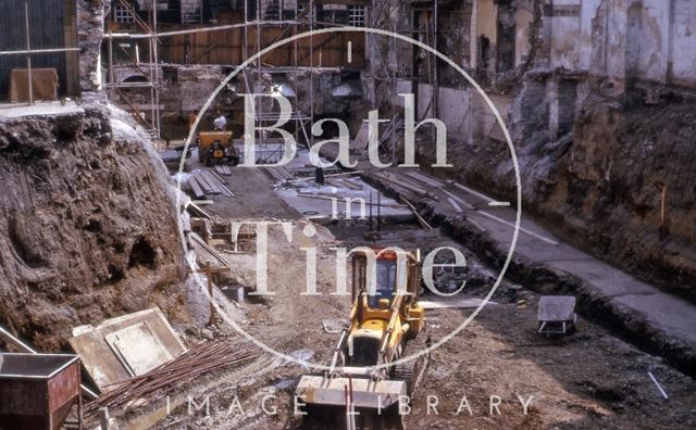 Excavation, 23 & 24, High Street, Bath c.1965