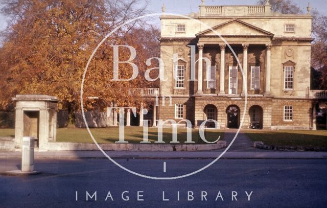 Holburne Museum from Great Pulteney Street, Bath 1963