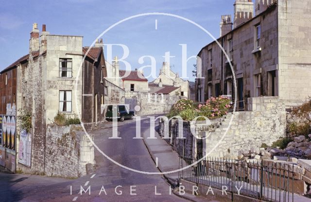 Magdalen Place, Calton Road from Holloway, Bath 1963