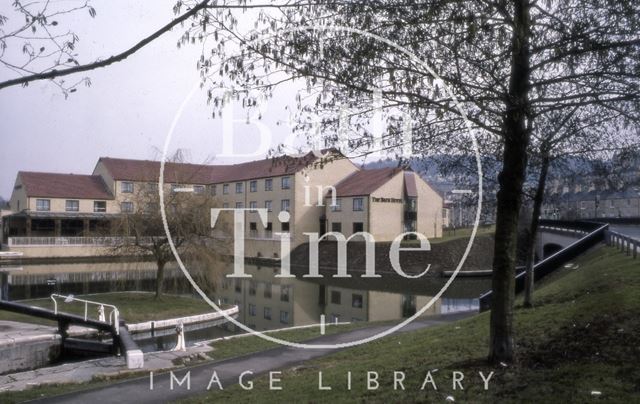 The Kennet and Avon Canal and Bath Hotel, Widcombe, Bath 1987