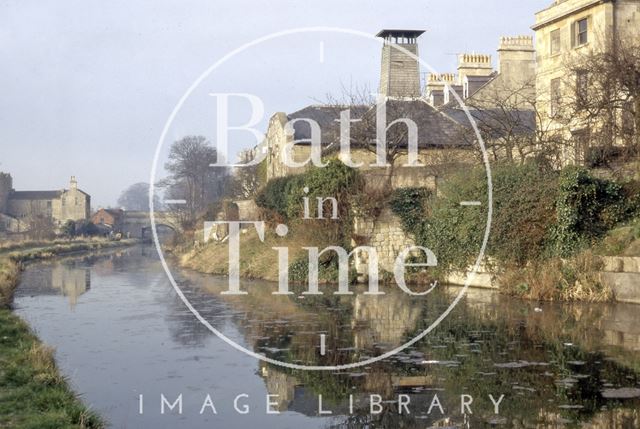 Sydney Maltings and the Kennet and Avon Canal, Bath 1972