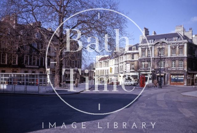 Kingsmead Square and New Street, Bath 1965